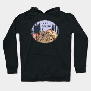 Camping, I Eat People Hoodie